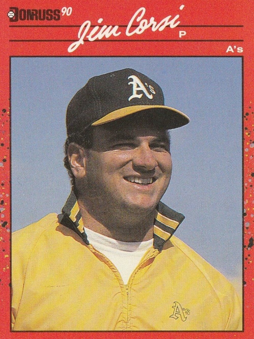 Jim Corsi - Donruss 90 Baseball Card